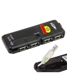 Hub USB 2.0 com 4 Portas USB - EA112