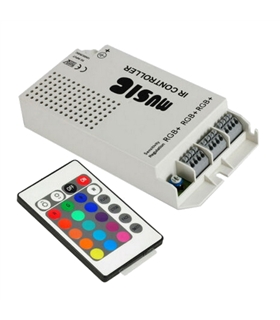 Controlador RGB Music 12Vdc 60W - RGBMUSICIR
