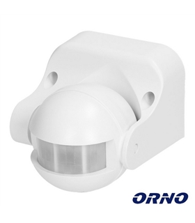 OR-CR-201/W - Detetor de Movimentos Pir Branco Orno - MXORCR201W