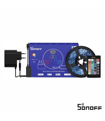 L2LITE-5M - Fita 150 LED RGB + Controlador + Fonte SONOFF - L2LITE-5M