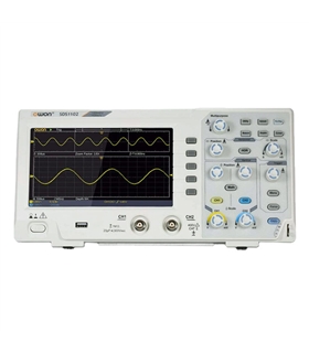 SDS1102 - Osciloscópio Digital, 2 Canais, 100MHz - SDS1102