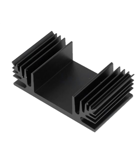 SK 481 100 - Dissipador Para Transistores Preto 30x45x100mm - SK481100