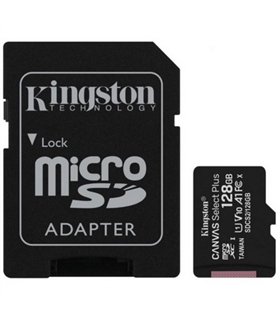 Cartão Micro SDHC CARD 128Gb KINGSTON CLASS10 - SD128GBK
