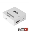 Conversor HDMI-HDMI Amplificado - Saida Jack 3.5mm