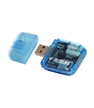 Leitor de cartões USB 2.0 - SD, Micro SD, M2, MS DUO
