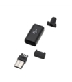 Ficha micro-USB B para cabo
