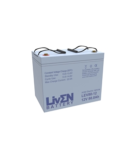 LEV80-12 - Bateria VRLA Liven 12V 80Ah Deep - LEV80-12