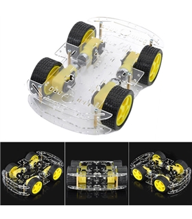 Smart Robot Kit Carro 4WD para Arduino - 4WDROBOT
