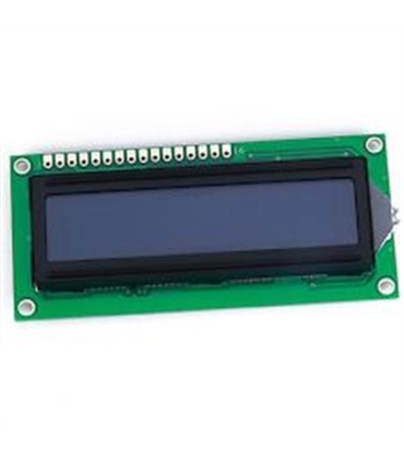 Display LCD STN Negativo 16x2 Azul - C1602D
