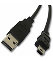 Cabo USB A 2.0/ Mini USB B, 1.8mts
