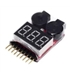 Modulo Testador de Baterias com alarme LiPo Li-ion Li-Fe - MX0969284