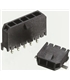 43650-0215 - Conector Raster Macho C.I. 2 pinos 3mm - MX43650-0215