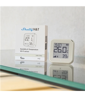 Monitorizador Ambiental Temperatura Humidade Gen3 IVORY - SHELLYHT3IVORY