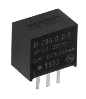 R-785.0-0.5 - DC/DC Converter, ITE, 1 Output 2.5W 5V - R-785.0-0.5