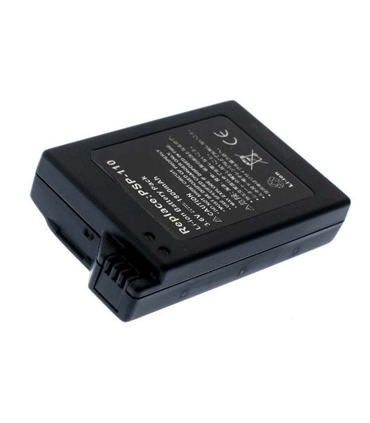Bateria Genérica Para PSP 1 1800mAh Li-Ion 3.6V - MX0354522
