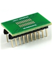 Dual Row 1.00mm Pitch 20-Pin to DIP-20 Adapter
