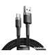 Cabo USB-A Macho P/ USB-C Macho 3m Cafule - CATKLF-UG1