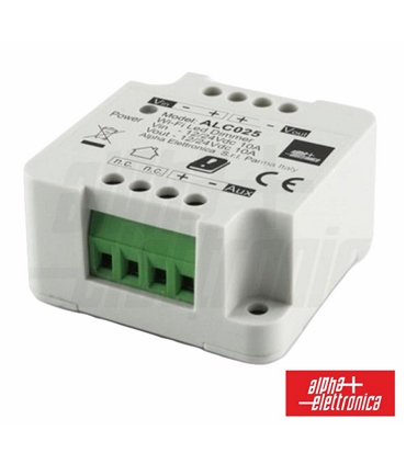 Controlador p/ Fita LEDs Monocor 12V/24V WiFi TUYA - ALC025